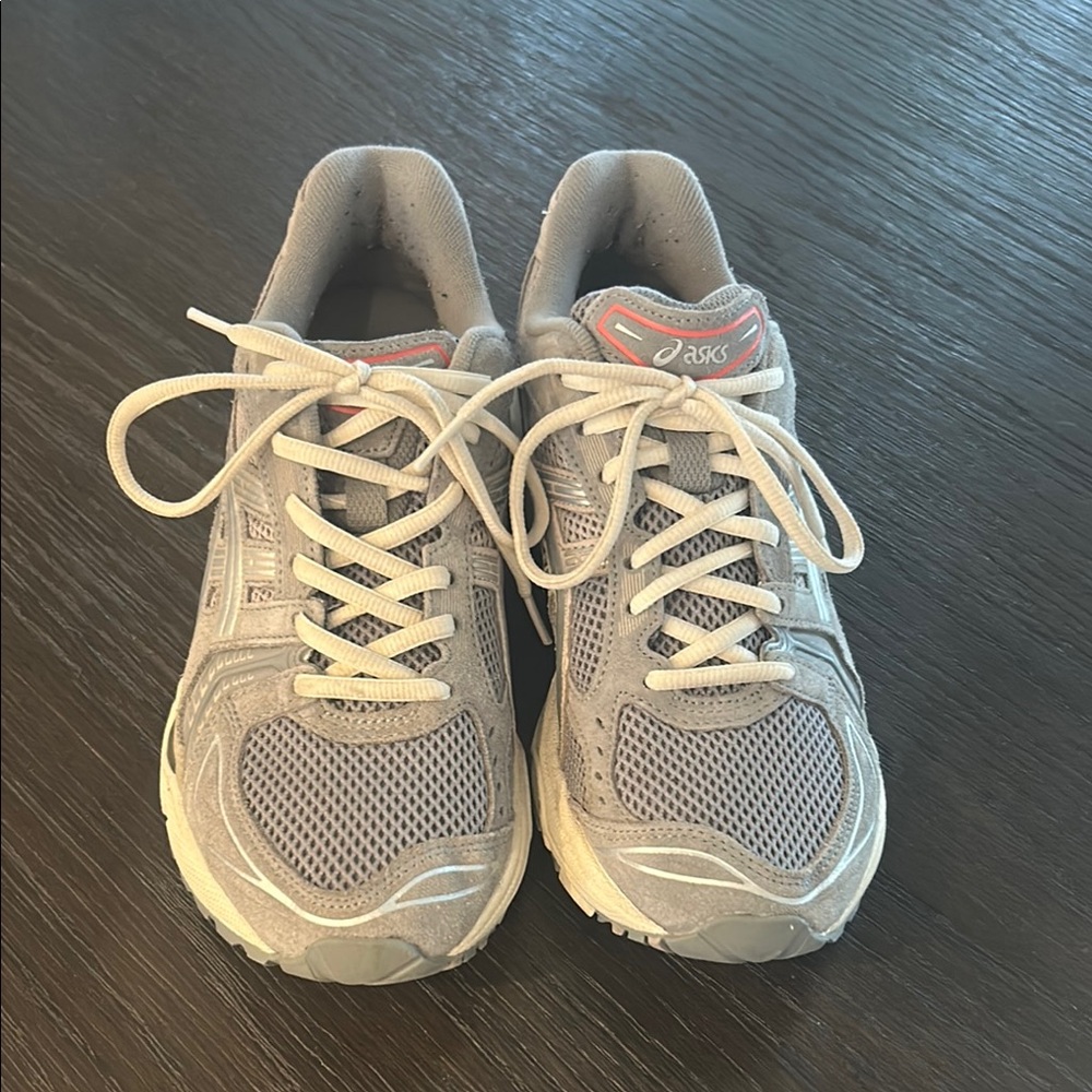 Asics Gray Athletic Shoes